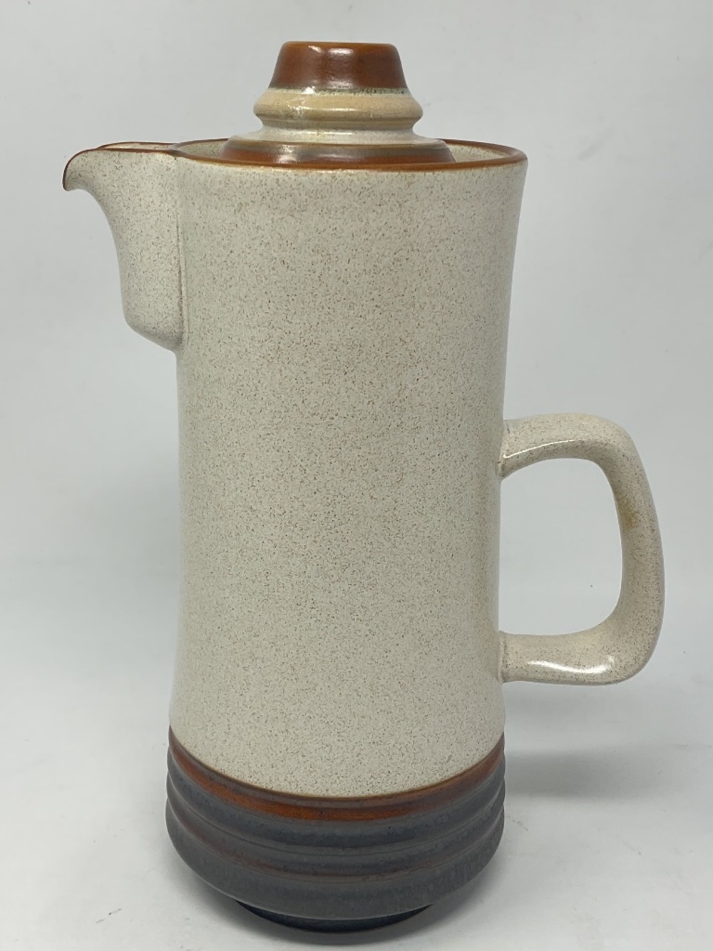 Denby Potters Wheel Rust (retired) Stoneware 2 1/4 pt. Coffee Pot